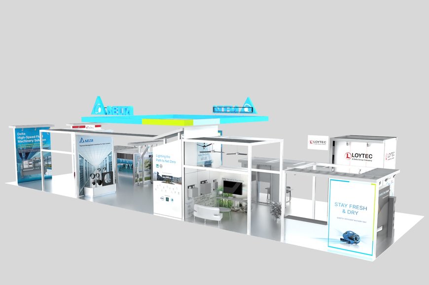 Delta showcases innovative building solutions for smart, energy-efficient and safe spaces at AHR Expo 2024 
